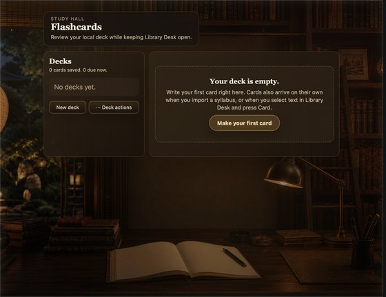 Flashcards in the Lantern Study theme